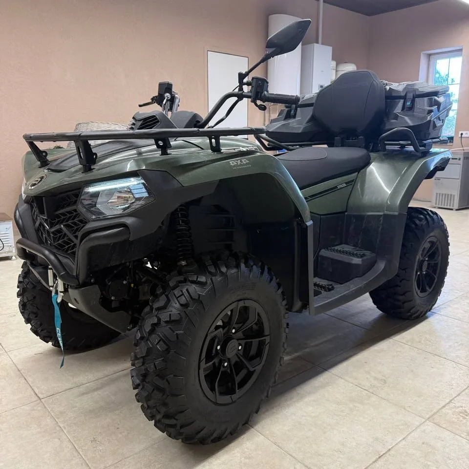 Квадроцикл CFMOTO 400L в аренду в Минске — вид спереди сбоку