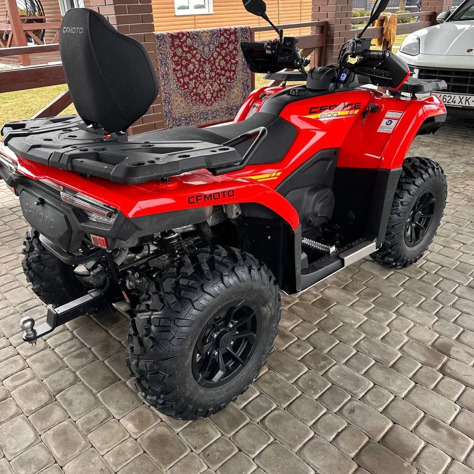 Квадроцикл CFMOTO 500 в аренду в Минске — вид сзади сбоку