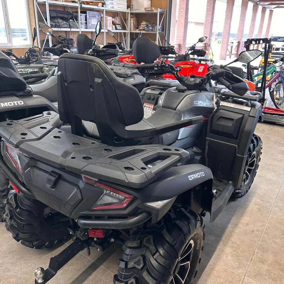 Квадроцикл CFMOTO 600 в аренду в Минске — вид сзади сбоку